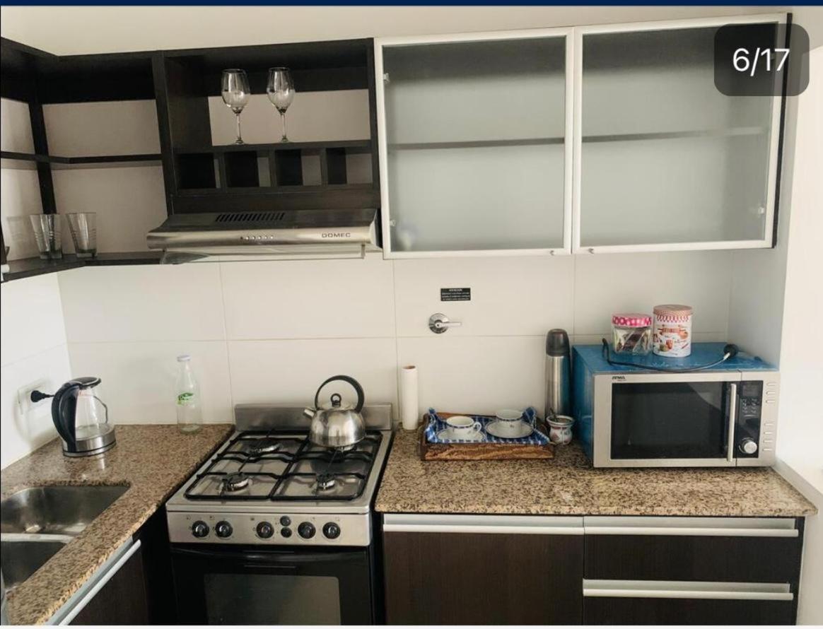 شقة Monoambiente Terrazas لا بلاتا المظهر الخارجي الصورة